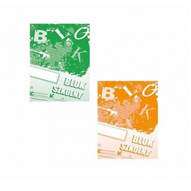 Blok.A6 100 kart makulaturowy KRESKA