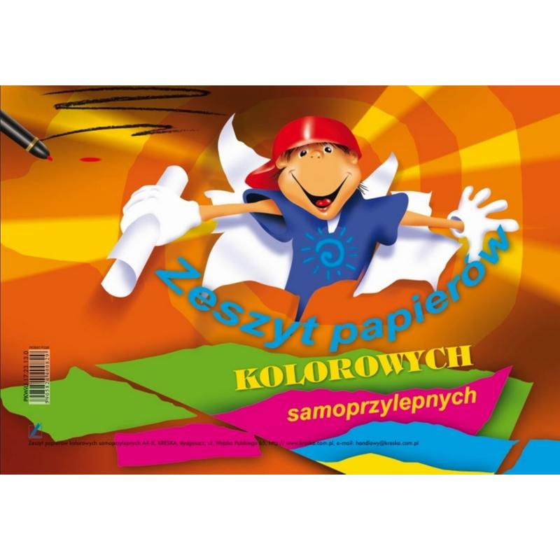 Wycinanki A4 samoprzylepne KRESKA