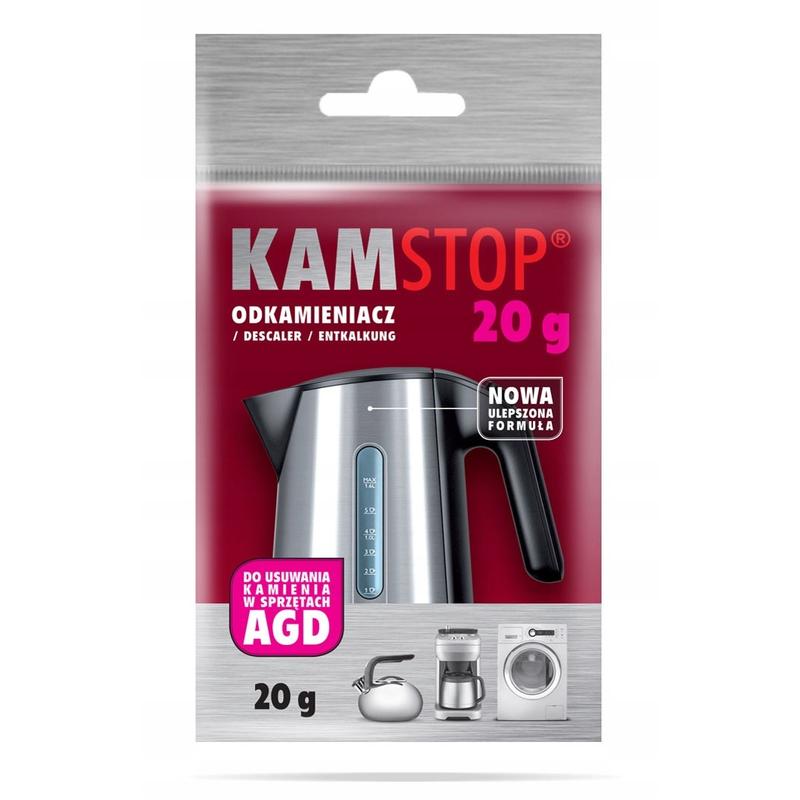 Odkamieniacz KAMSTOP do czajników 20g - saszetka