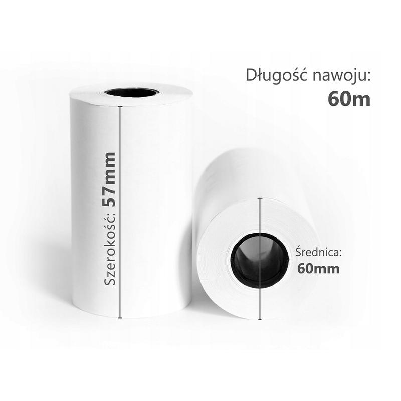 Rolka 57x60 termiczna   a 6szt.