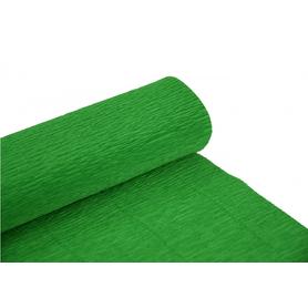 Krepina, bibuła włoska 180 g - Green, 50 cm x 250 cm nr 563