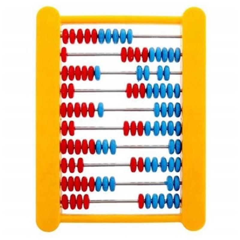 Liczydło plastikowe ADAMIGO - dwukolorowe