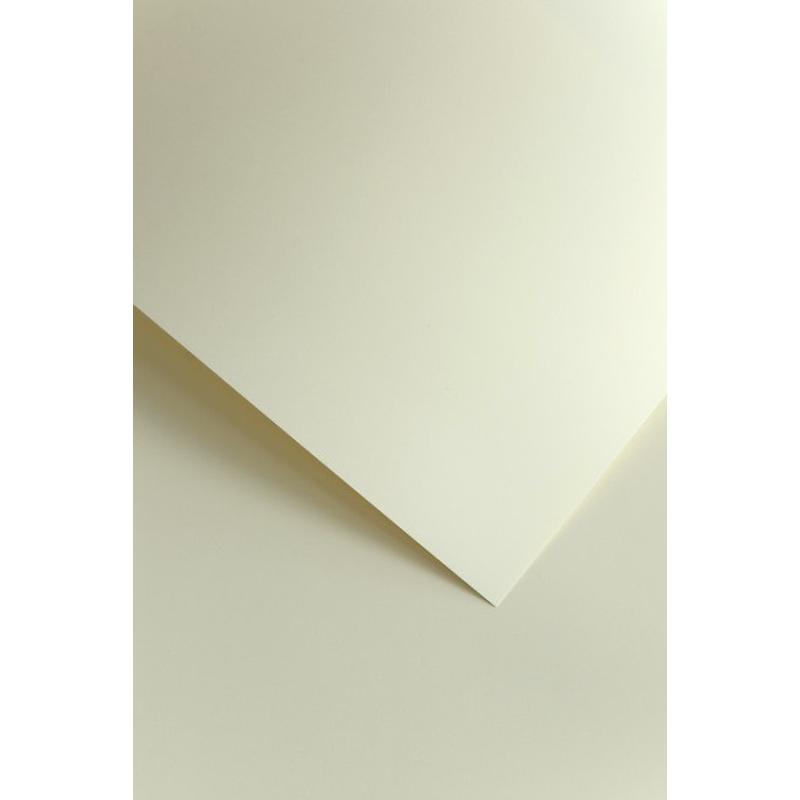 Papier wizytówkowy ozdobny GALERIA PAPIERU GŁADKI  200g/50ark. kremowy 202830