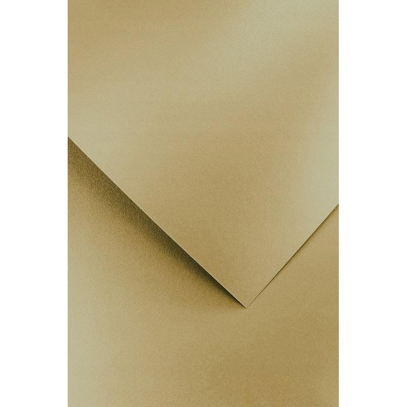 Papier wizytówkowy ozdobny GALERIA PAPIERU PEARL  210g/20 ark.- złoty  205454