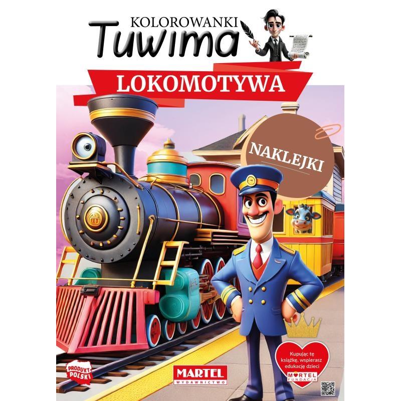 MARTEL Kolorowanka LOKOMOTYWY  a 16 stron