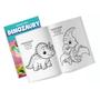 MARTEL Kolorowanka z naklejkami Kolorowy świat. Dinozaury 16 stron + naklejki