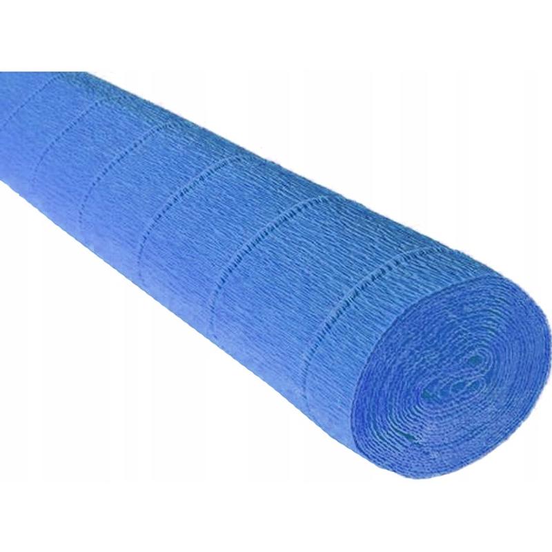Krepina, bibuła włoska 180 g - Turquoise, 50 cm x 250 cm 557