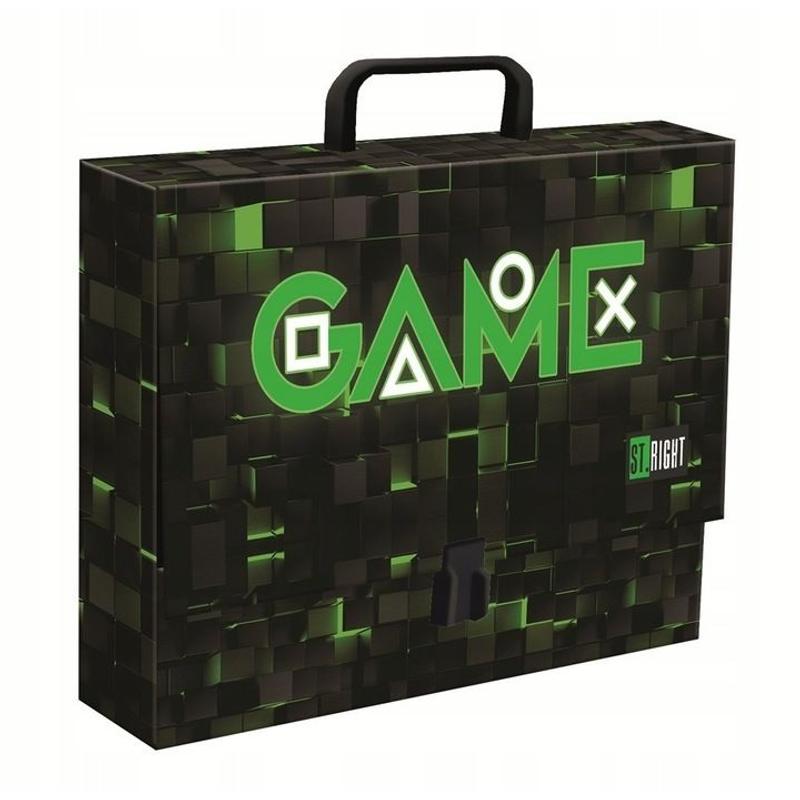 Teczka z rączką gruba XL GAME GREEN