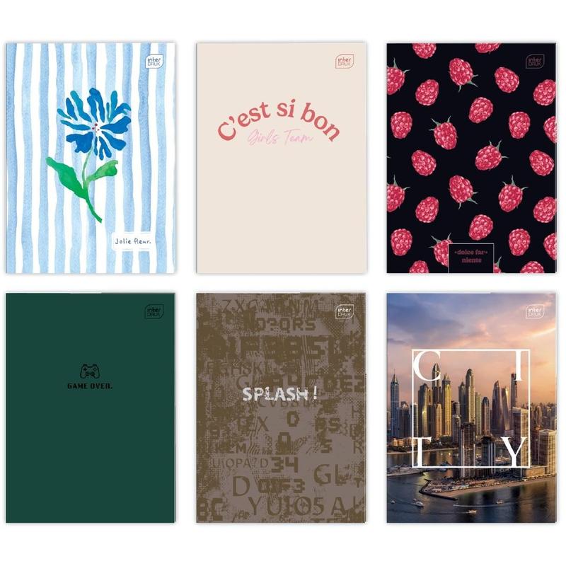 Zeszyt A4 80k  linia - INTERDRUK