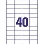 Etykieta  40 - K&P   52,5 x 29,7