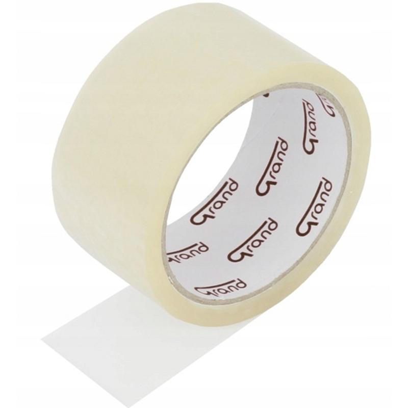 Taśma pakowa GRAND akrylowa 48mm/50mb 6szt 130-1930 - bezbarwna STICK