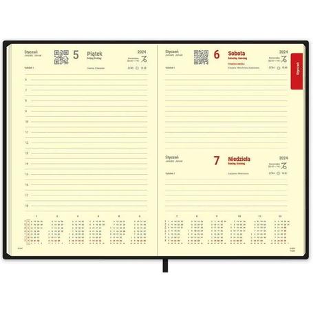 Kalendarz A5 dzienny Jotan