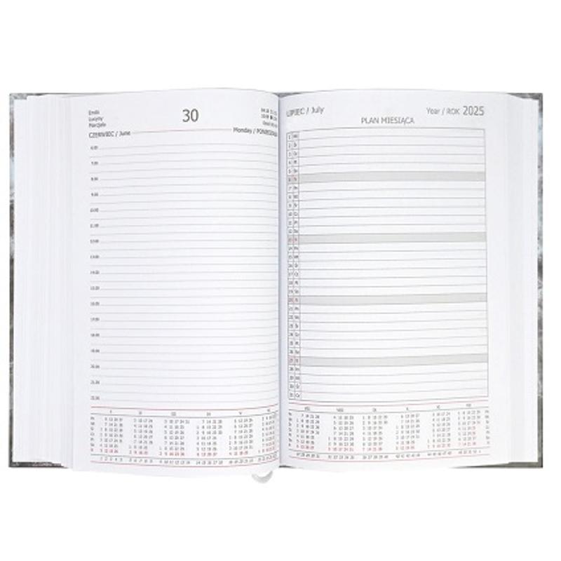 Kalendarz 2026 A5 KRESKA Net dzienny - mix okładek