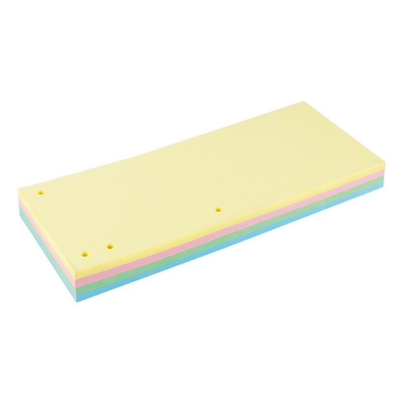 Przekładki do segregatora podłużne GRAND 100szt - mix pastelowy