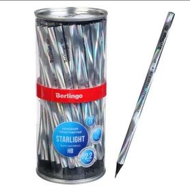 Ołówek BERLINGO Starlight HB - czarne drewno