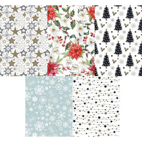 Papier ozdobny POLMAK - do pakowania prezentów 200cm x 70cm P2_GW_12