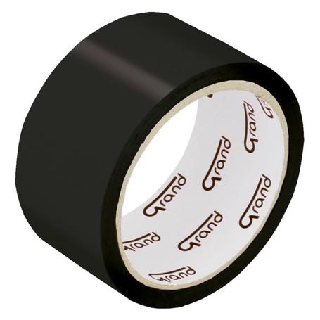 Taśma pakowa GRAND akrylowa 48mm/50mb 6szt 130-1923 - czarna
