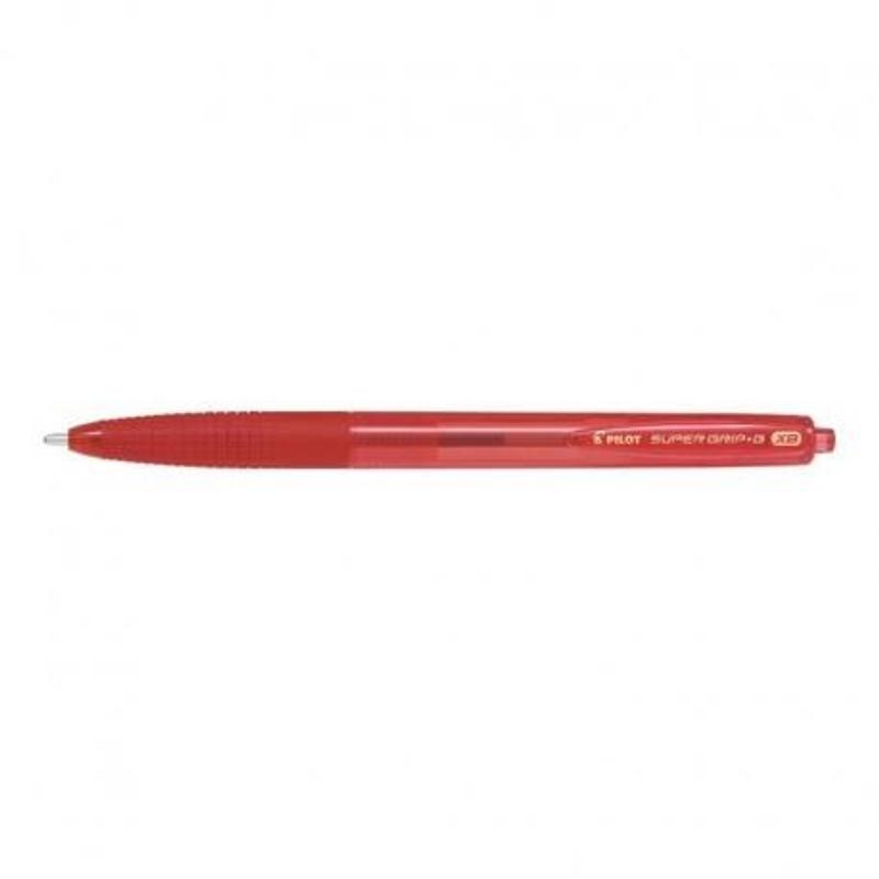 Długopis PILOT  Super Grip XB 1,60 CZERWONY automatyczny