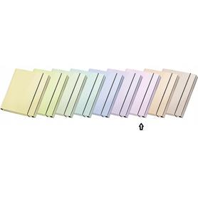 Teczka skrzydłowa z gumką A4  VAUPE FCK - pastelovy róż