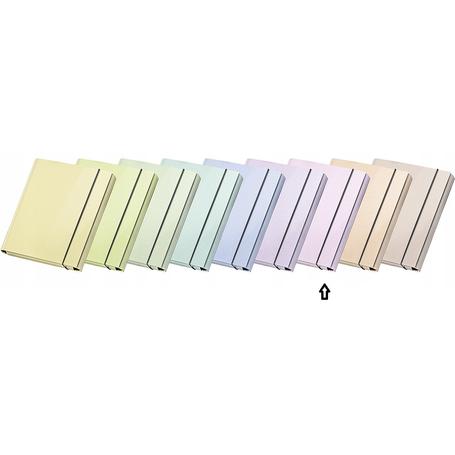 Teczka skrzydłowa z gumką A4  VAUPE FCK - pastelovy róż