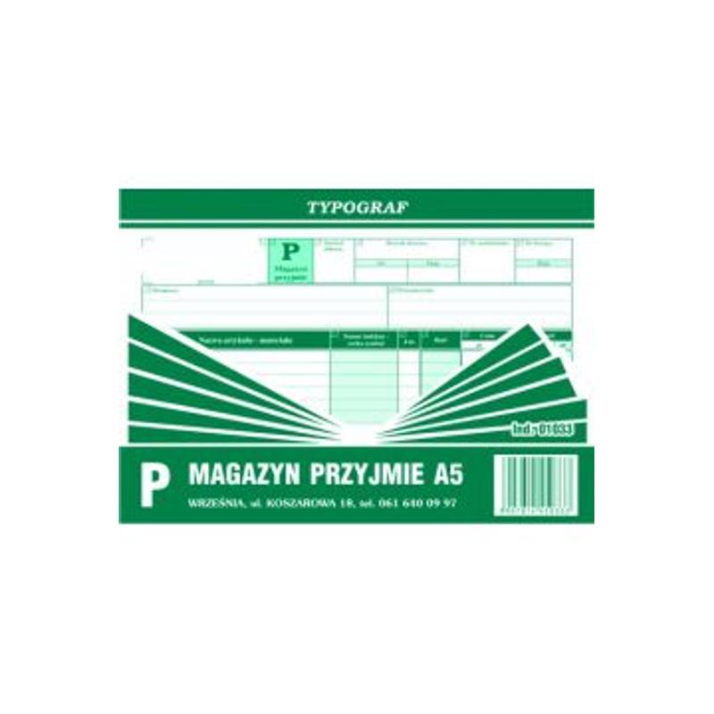 Druk Magazyn Przyjmie A5 01033