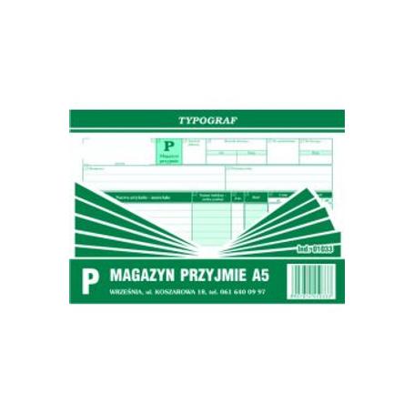 Druk Magazyn Przyjmie A5 01033
