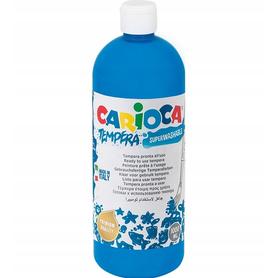 Farba tempera Carioca 1000ml błękitna