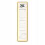 Nalepka na segregator (35 x 155 mm) 5cm TRES  samoprzylepna - blister 12szt.