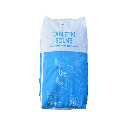 Sól tabletkowa do uzdatniania wody 25kg