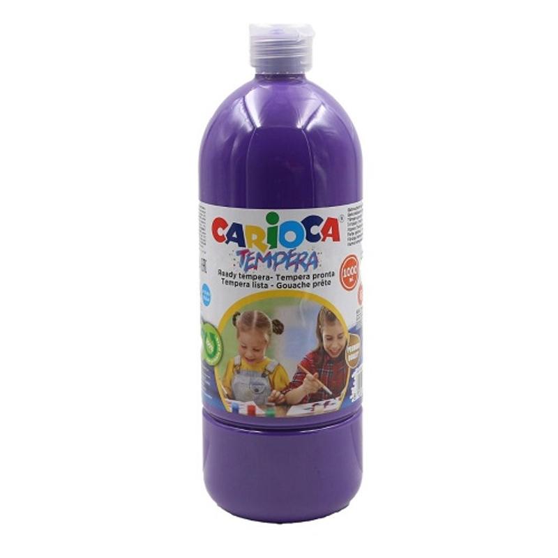 Farba tempera Carioca 1000ml fioletowa