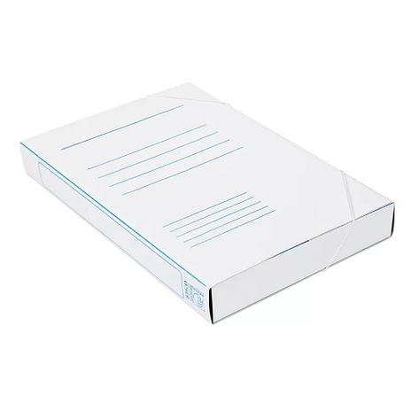 Teczka z gumką BIGO A4 biała - BOX 20