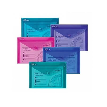 Teczka z napem A5 kopertowa SNOPAKE