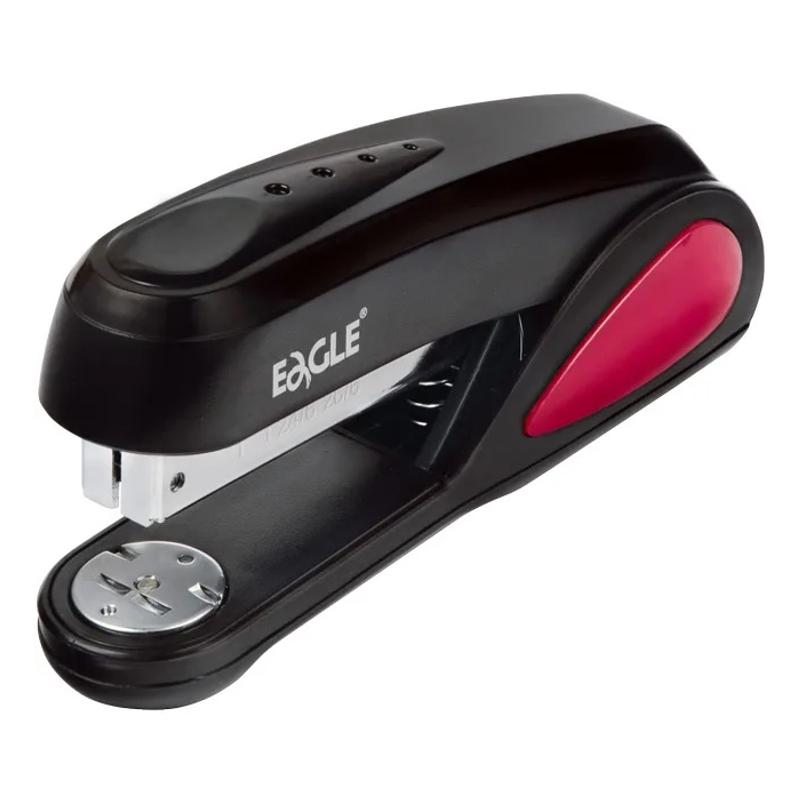 Zszywacz EAGLE metalowy S5105B czarnoczerwony - zszywa do 20 kartek