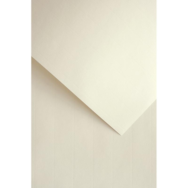 Papier wizytówkowy ozdobny GALERIA PAPIERU LAID  A4 110g/50ark. kremowy 206903