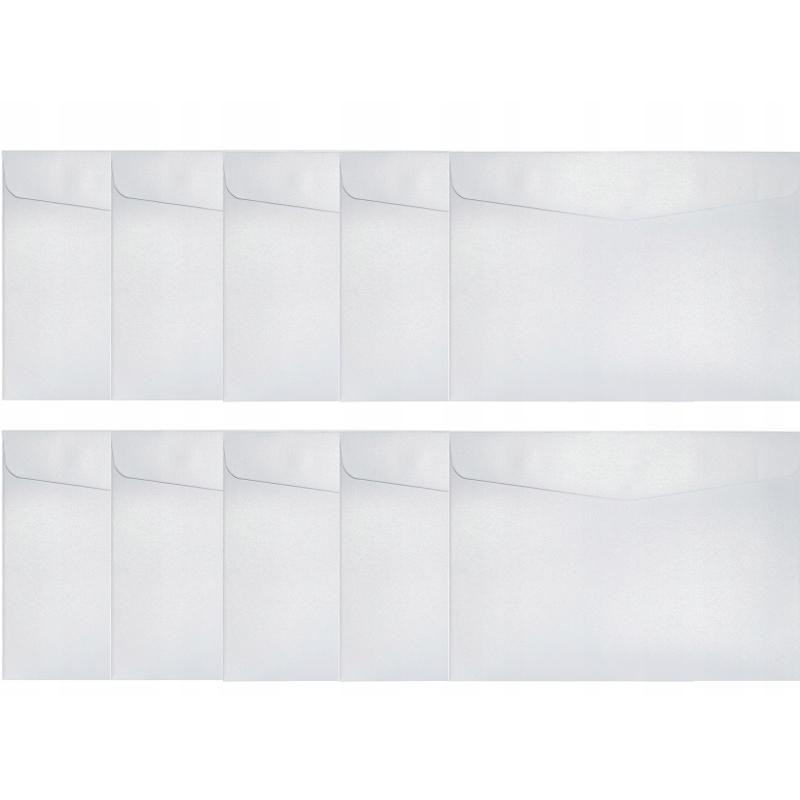 Koperta ozdobna B5 Pearl Diamentowa biel 150g 280039  a 10szt.
