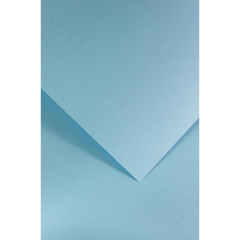 Papier wizytówkowy ozdobny GALERIA PAPIERU GŁADKI  210g/20ark. niebieski satynowy 205508