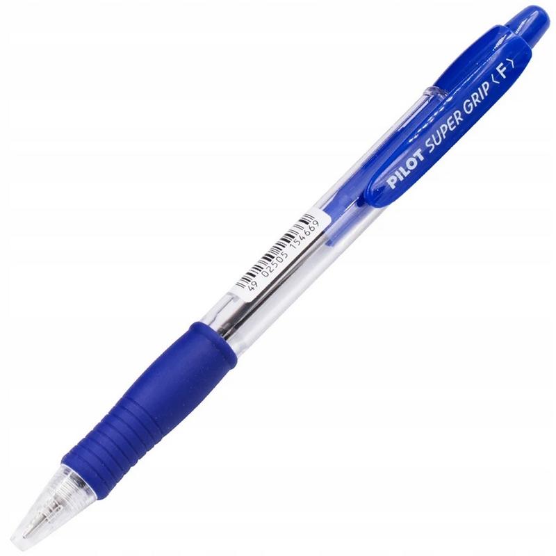 Długopis PILOT olejowy Super Grip F NIEBIESKI