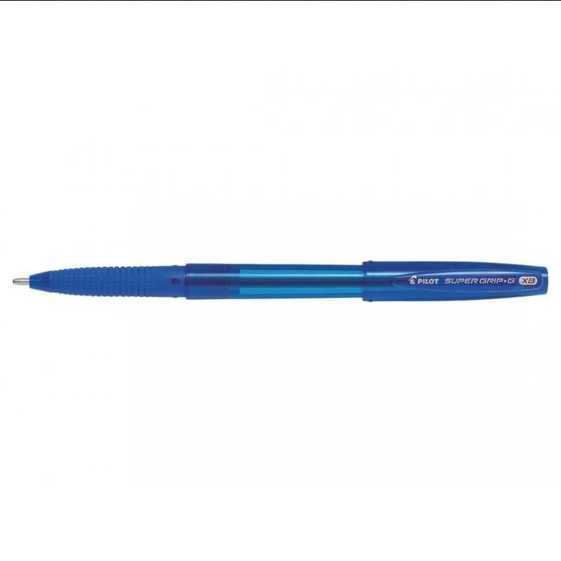 Długopis PILOT  Super Grip XB 1,60 ze skuwką NIEBIESKI