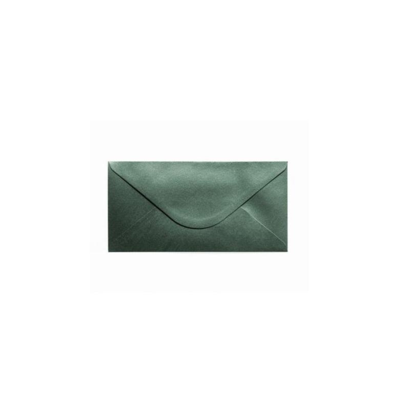 Koperta ozdobna DL Pearl zielony  a 10szt. 280144