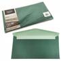 Koperta ozdobna DL Pearl zielony  a 10szt. 280144
