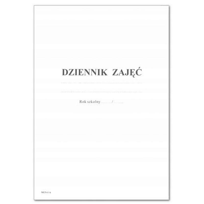 Druk Dziennik Zajęć typ I/6