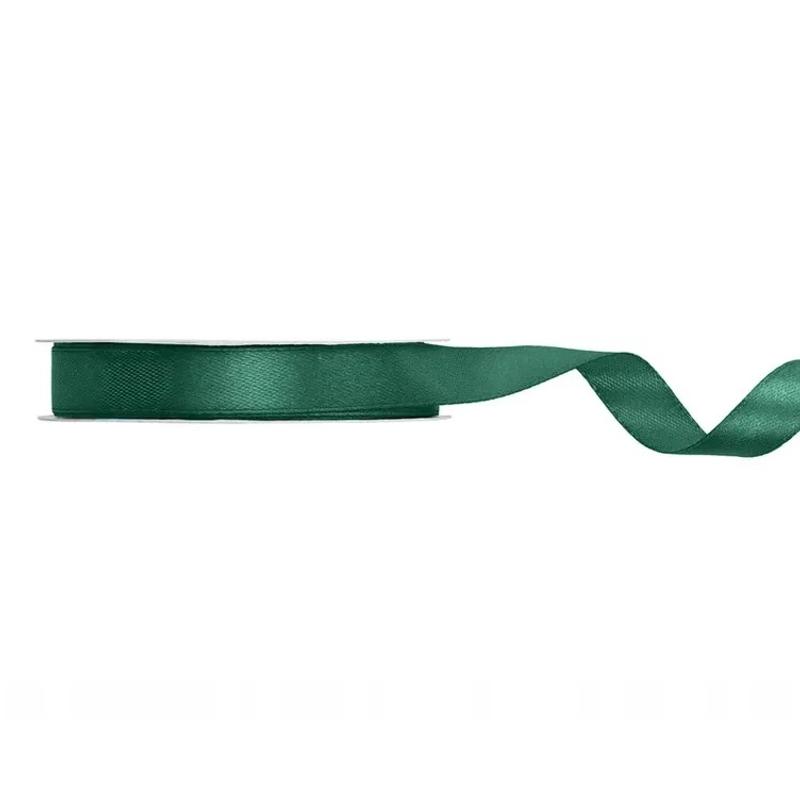 Wstążki satynowe 12mm/25m zielony ciemny