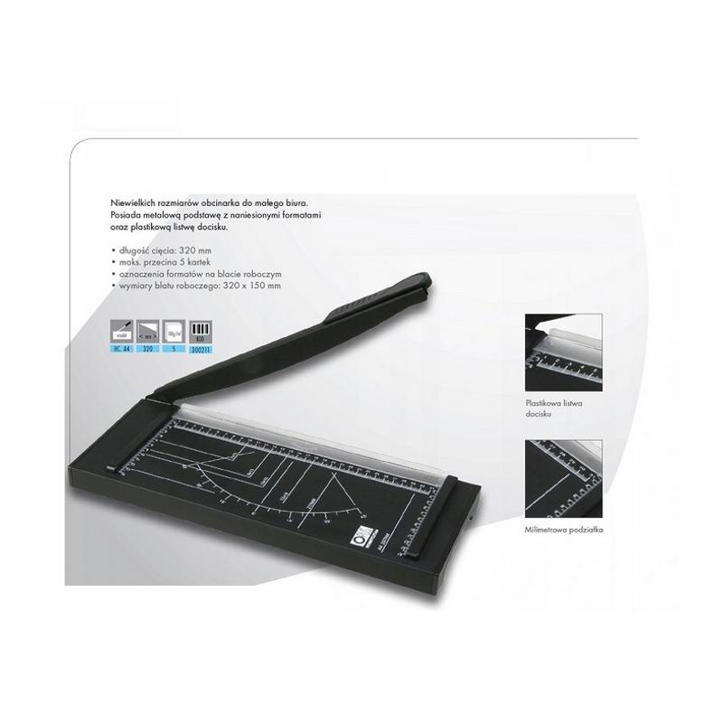 Gilotyna do papieru A4 OPUS HobbyCUT