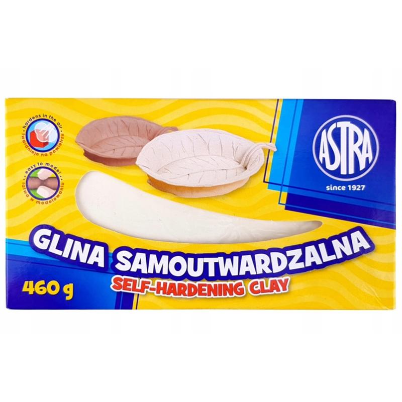 Glina samoutwardzalna ASTRA - biała 460g