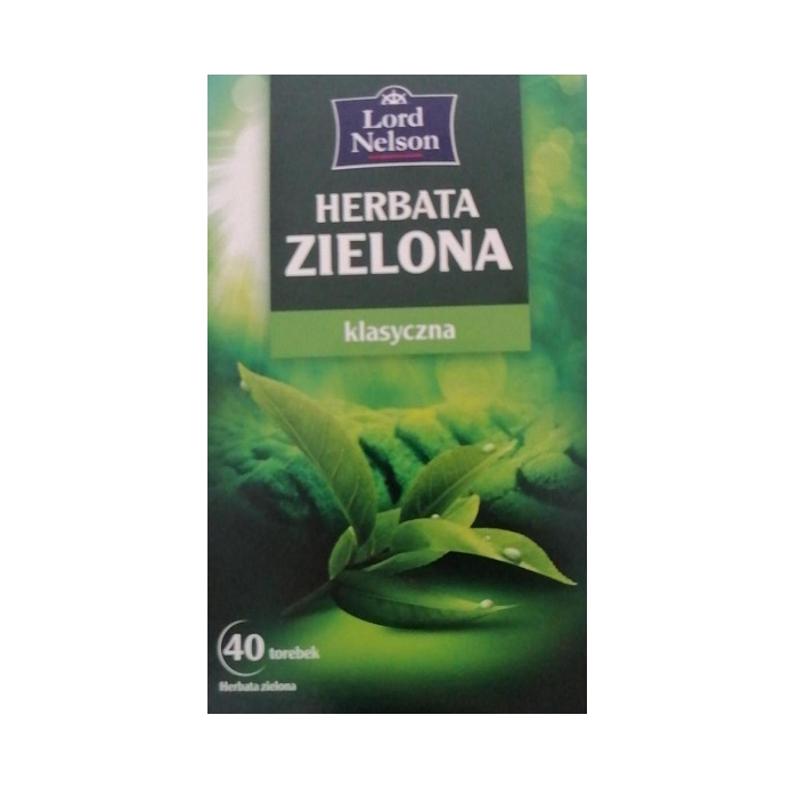 Herbata Lord Nelson Zielona  40exp.