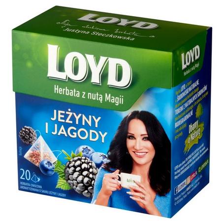 Herbata LOYD jeżyny i jagody 20exp.