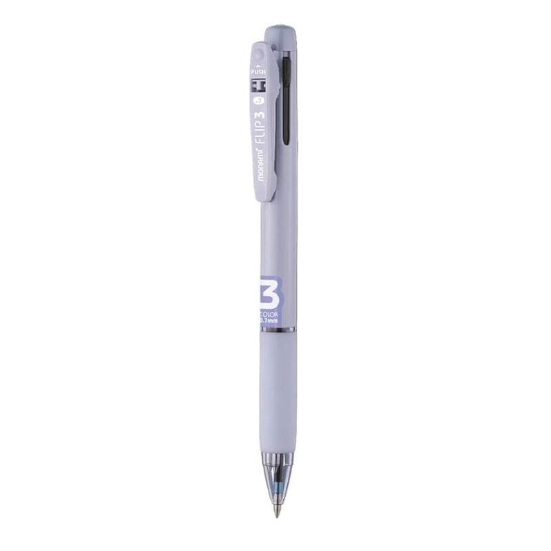 Długopis MONAMI Flip 3 Lawendowa obudowa - 4 kolory  0,7mm