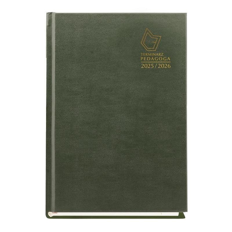 Kalendarz pedagoga A5 T-150V-Z - zielony