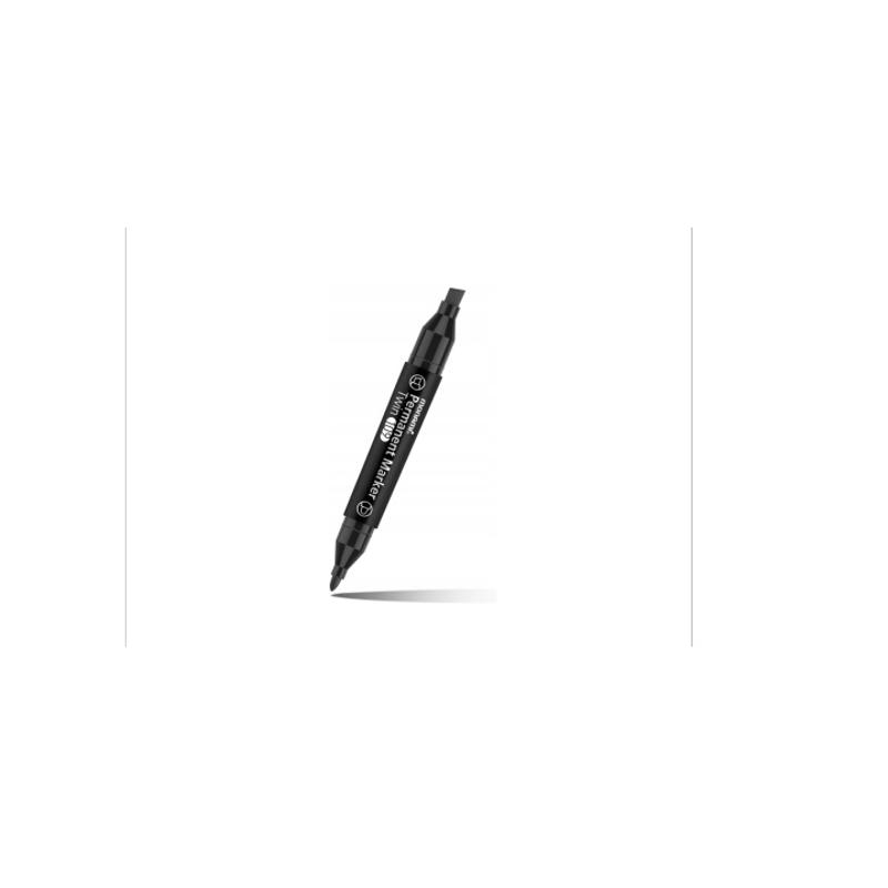 Marker MONAMI 109 permanentny dwustronny - czarny