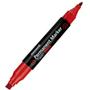 Marker MONAMI 109 permanentny dwustronny - czerwony
